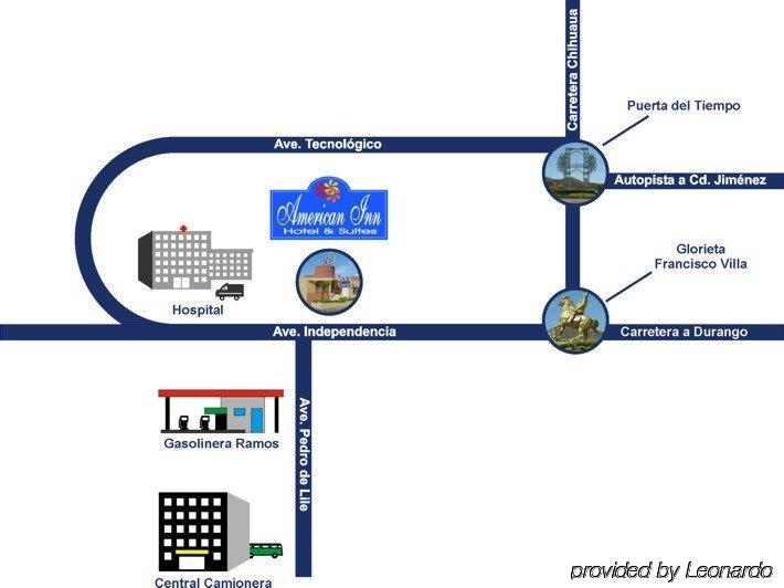 American Inn Hotel & Suites Parral ภายนอก รูปภาพ